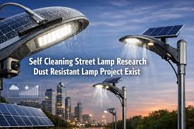 Self-Cleaning Street Lamp Research: Dust Resistant Lamp Project