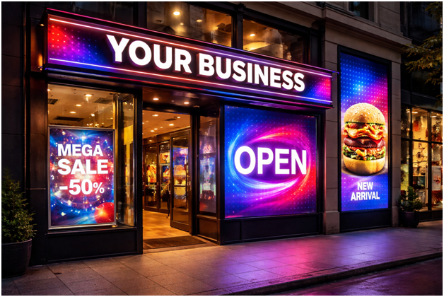 Cómo Integrar Rotulación Comercial con Pantallas LED para un Marketing Más Impactante